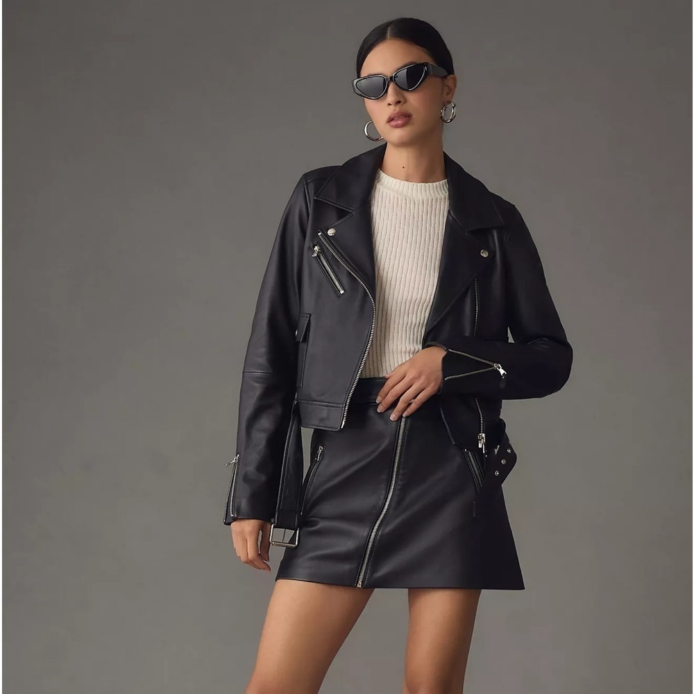 NWT Paige Demetra Moto Jacket